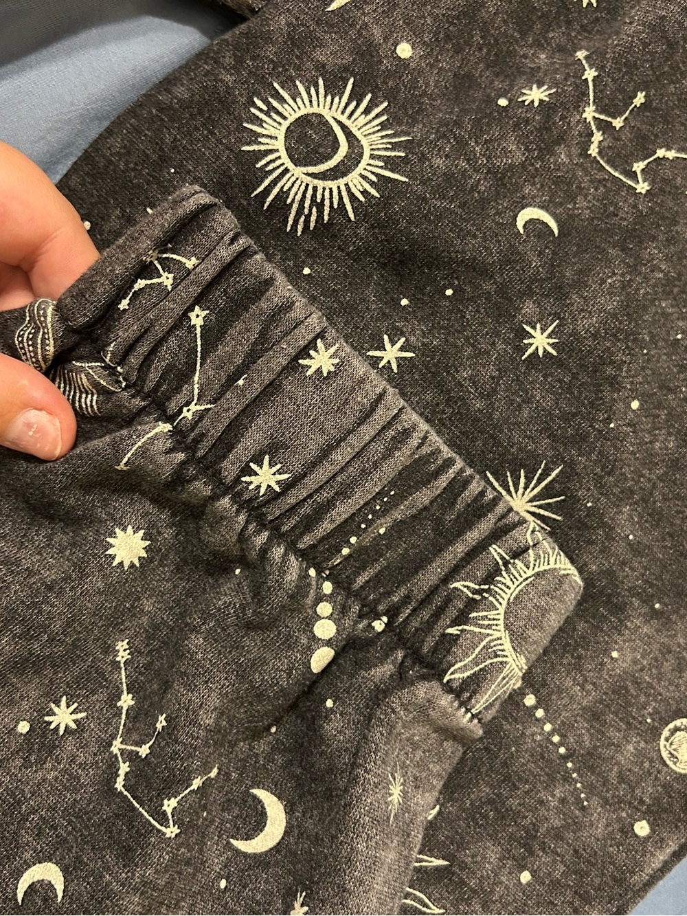 Witchy Print Jogger Sweatpants - Picture 4 of 4